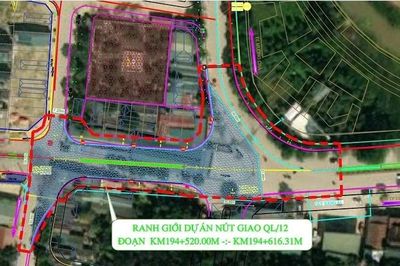 Dự án mở rộng nút giao Quốc lộ 12 với đường Phạm Văn Đồng ở Điện Biên đối diện nguy cơ chậm tiến độ
