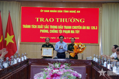 Bộ đội Biên phòng Nghệ An lập chiến công trong đấu tranh ma túy
