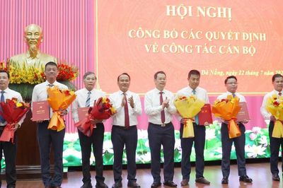 Đà Nẵng điều động, bổ nhiệm nhiều cán bộ chủ chốt