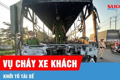 Khởi tố tài xế trong vụ cháy xe khách làm 7 người tử vong