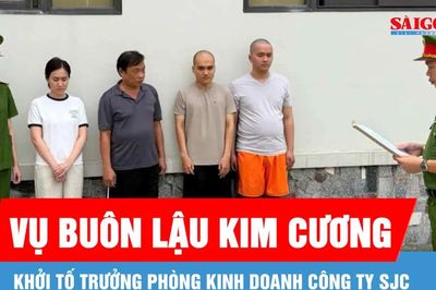 Vụ buôn lậu kim cương: Khởi tố Trưởng phòng Kinh doanh Công ty SJC