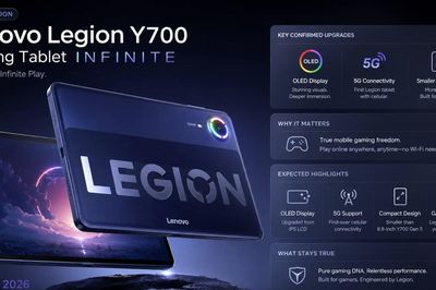 RAM đang giá trên trời, Lenovo ra mắt tablet gaming 24Gb RAM