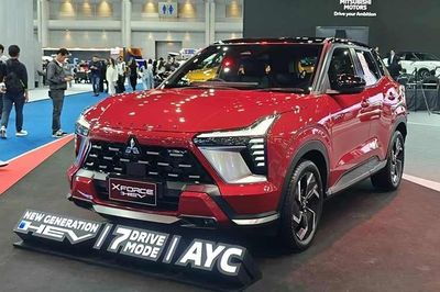 [GALLERY] Mitsubishi Xforce HEV 'uống xăng' chỉ 4 lít/100km sắp về Việt Nam?
