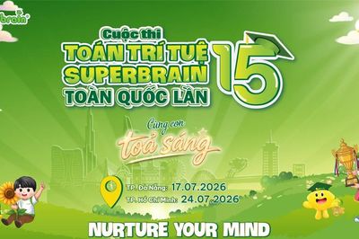 Khơi dậy tiềm năng trong con: Cuộc thi Toán trí tuệ Superbrain toàn quốc lần 15