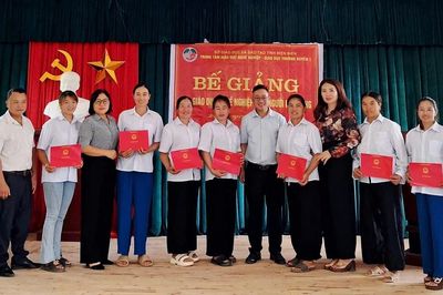 Học nghề mở lối thoát nghèo cho lao động Điện Biên