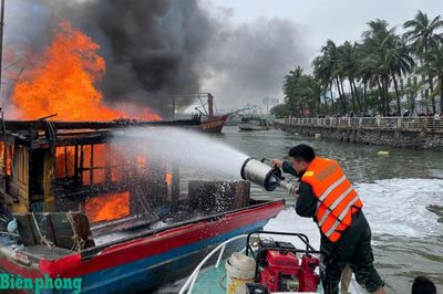 Chủ động phòng ngừa nguy cơ cháy, nổ trên tàu cá