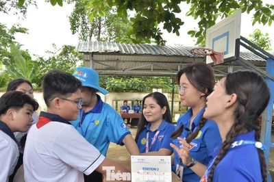 Sôi nổi sân chơi tiếng Anh cho học sinh vùng biên
