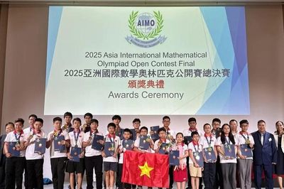 Gần 300 học sinh Việt Nam dự Vòng Chung kết Quốc tế AIMO 2026