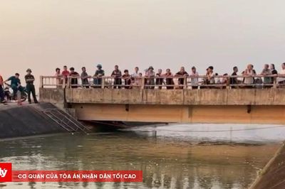 Người đàn ông tử vong dưới kênh thủy lợi khi bị nước cuốn trôi