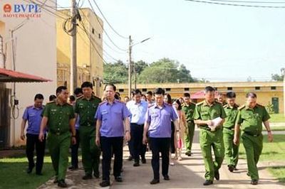 VKSND tối cao phối hợp kiểm tra, giám sát công tác tạm giữ, tạm giam tại Đắk Lắk