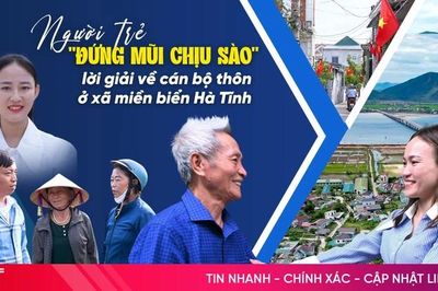 Người trẻ 'đứng mũi chịu sào' - lời giải về cán bộ thôn ở xã miền biển Hà Tĩnh