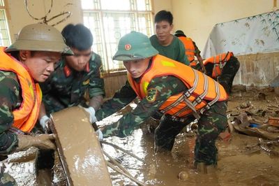 Lai Châu: Bừng sáng áo lính Cụ Hồ nơi tâm lũ Mường Than
