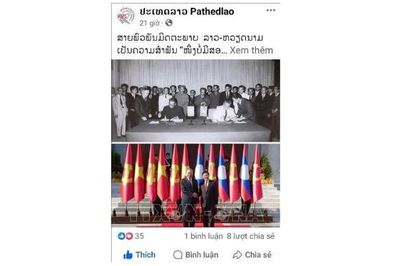 Truyền thông Lào khẳng định quan hệ đặc biệt Việt Nam - Lào là có một không hai