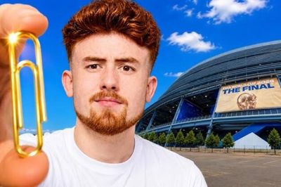 Chuyện lạ World Cup 2026: YouTuber thử thách đổi chiếc kẹp giấy thành vé xem trận chung kết
