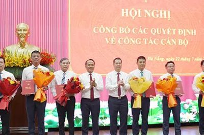 Đà Nẵng điều động, bổ nhiệm nhiều cán bộ chủ chốt