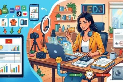 Tính thuế thu nhập cá nhân cho KOL, KOC trên nền tảng số