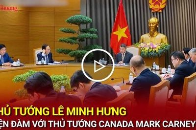 Thủ tướng Lê Minh Hưng điện đàm với Thủ tướng Canada Mark Carney