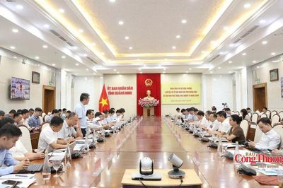 Thứ trưởng Trương Thanh Hoài làm việc tại Quảng Ninh về Quy hoạch điện VIII điều chỉnh