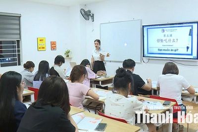 Gia tăng nhu cầu học tiếng Trung tại Thanh Hóa