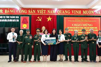 BIDV Lam Sơn với những hoạt động tri ân dịp 27/7
