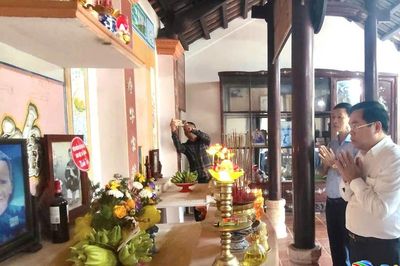 Đại biểu Quốc hội Vương Quốc Thắng tri ân các anh hùng liệt sĩ, Mẹ Việt Nam Anh hùng