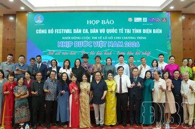 Điện Biên công bố Festival Dân ca Dân vũ Quốc tế 2026, kỳ vọng trở thành điểm hẹn giao lưu văn hóa quốc tế