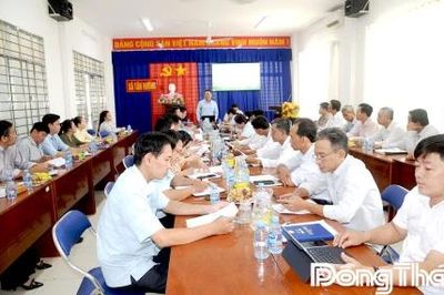 Đoàn công tác Ban Chỉ đạo thực hiện chính sách BHXH, BHYT, BHTN tỉnh làm việc với phường Trung An và xã Tân Hương