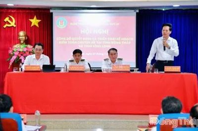 Kiểm toán Nhà nước công bố quyết định kiểm toán chuyên đề tại Đồng Tháp và Vĩnh Long