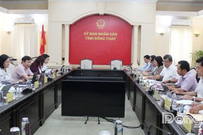 Lãnh đạo tỉnh làm việc với Đoàn công tác của Bộ Nông nghiệp và Môi trường về các chương trình hợp tác nông nghiệp Việt Nam - Hàn Quốc