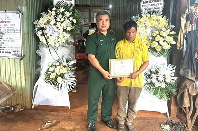 Chiến sĩ Quân đoàn 34 hy sinh khi dũng cảm cứu 2 người bị điện giật