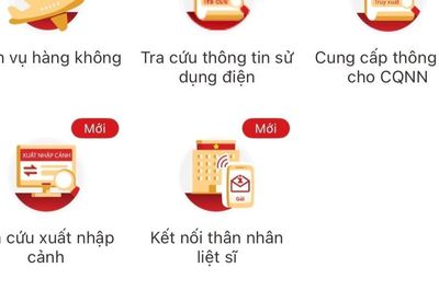 Bộ Công an bổ sung tính năng kết nối thân nhân liệt sĩ trên VNeID