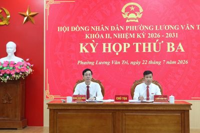 HĐND phường Lương Văn Tri họp kỳ thứ ba
