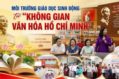 Môi trường giáo dục sinh động từ 'Không gian văn hóa Hồ Chí Minh'