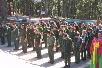 Hội Truyền thống Trường Sơn Lâm Đồng tri ân các Anh hùng liệt sĩ