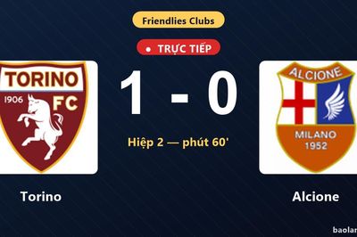 TRỰC TIẾPTrực tiếp Torino vs Alcione: Torino mở tỷ số