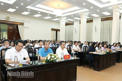 Phường Nam Định tổ chức đối thoại giữa người đứng đầu cấp ủy, chính quyền với nhân dân