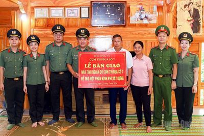 Cụm thi đua số 7 Bộ Công an tổ chức các hoạt động tri ân tại Tuyên Quang