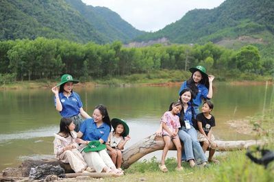 Dấu chân sinh viên tình nguyện