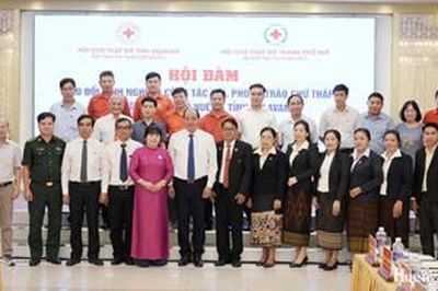 Tăng cường hợp tác nhân đạo giữa Huế và Salavan