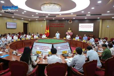 Bộ Công Thương đồng hành cùng Quảng Ngãi gỡ vướng cho các dự án năng lượng