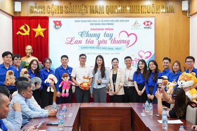 Phân Bón Miền Nam chung tay lan tỏa yêu thương, chào năm học mới