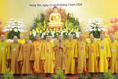 Hưng Yên: Đại đức Thích Thanh Quang được suy cử tân Trưởng ban Trị sự GHPGVN tỉnh, nhiệm kỳ 2026-2031