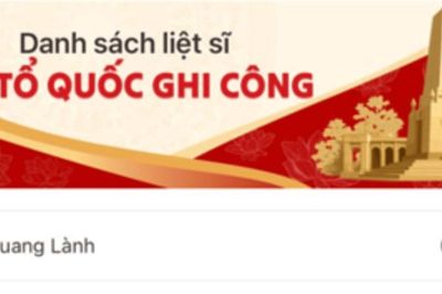 Hướng dẫn tìm kiếm thông tin liệt sĩ, gửi yêu cầu nhận thân nhân trên ứng dụng VNeID