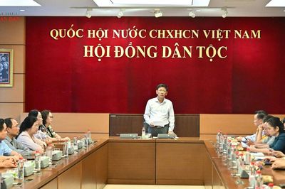 Thường trực Hội đồng Dân tộc gặp mặt kỷ niệm 79 năm Ngày Thương binh - Liệt sĩ