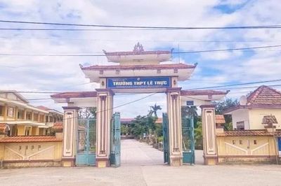 Mở rộng điều tra vụ tiêu cực kỳ thi tốt nghiệp THPT tại Quảng Trị