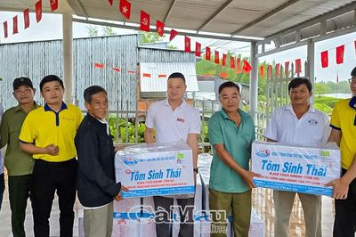 Hơn 2 tỷ đồng hỗ trợ sinh kế và bảo vệ rừng ngập mặn