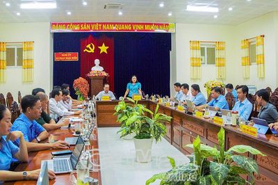 Kiểm tra tình hình thực hiện nghị quyết tại Xã Phan Ngọc Hiển
