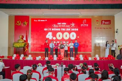 Khởi động ngày hội hiến máu 'Giọt hồng tri ân' lần thứ 16