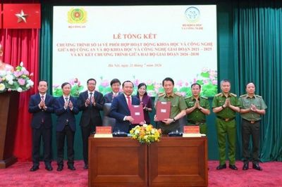 Bộ Công an và Bộ KH&CN nâng tầm hợp tác, thúc đẩy công nghệ chiến lược và hạ tầng số quốc gia