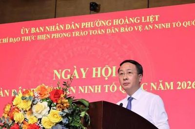 Phường Hoàng Liệt tổ chức thành công Ngày hội toàn dân bảo vệ an ninh Tổ quốc năm 2026